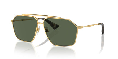 Dolce&Gabbana DG2303 Gold/Dark Green Polarised #colour_gold-dark-green-polarised
