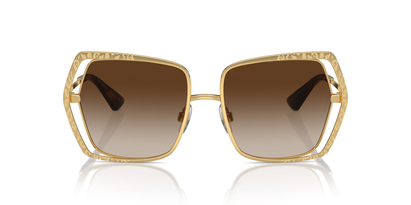 Dolce&Gabbana DG2306 Gold/Brown Gradient #colour_gold-brown-gradient