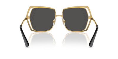 Dolce&Gabbana DG2306 Gold/Dark Grey Tampo Side Leopard Gradient #colour_gold-dark-grey-tampo-side-leopard-gradient
