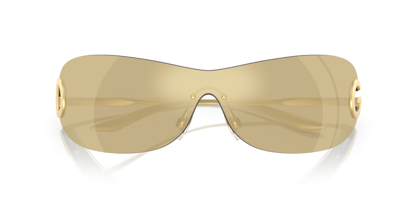 Dolce&Gabbana DG2308 Matte Gold/Light Brown Gold Mirror #colour_matte-gold-light-brown-gold-mirror