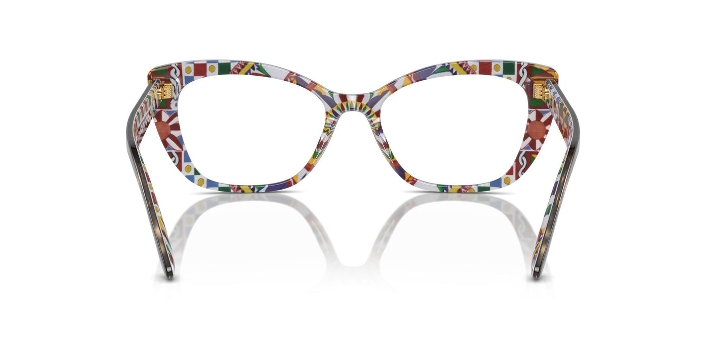 Dolce&Gabbana DG3360 Havana On White Barrow #colour_havana-on-white-barrow