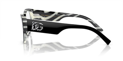 Dolce&Gabbana DG3377 Black On Zebra #colour_black-on-zebra