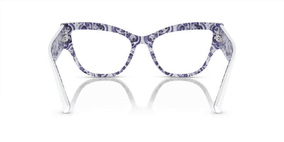 Dolce&Gabbana DG3378 White On Blue Maiolica #colour_white-on-blue-maiolica