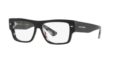 Dolce&Gabbana DG3379 Black On Grey Havana #colour_black-on-grey-havana