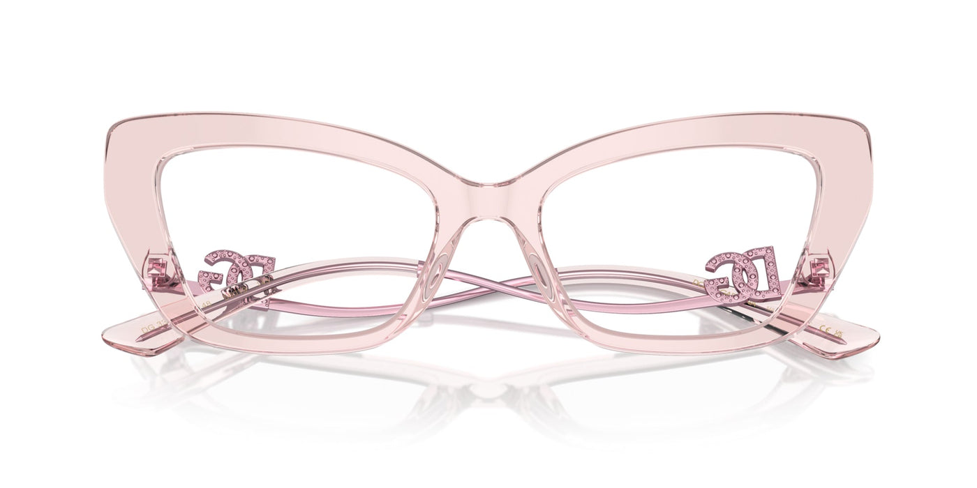 Dolce&Gabbana DG3391B Transparent Rose #colour_transparent-rose