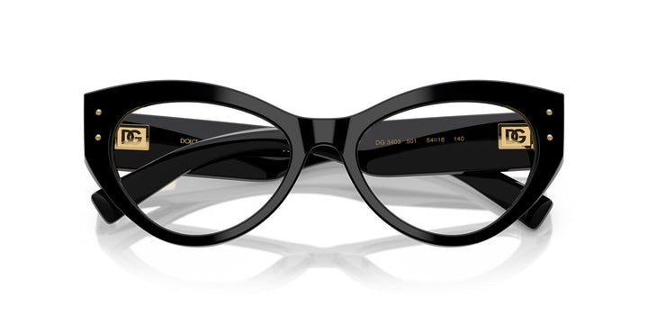 Dolce&Gabbana DG3403 Cat Eye Glasses | Fashion Eyewear US