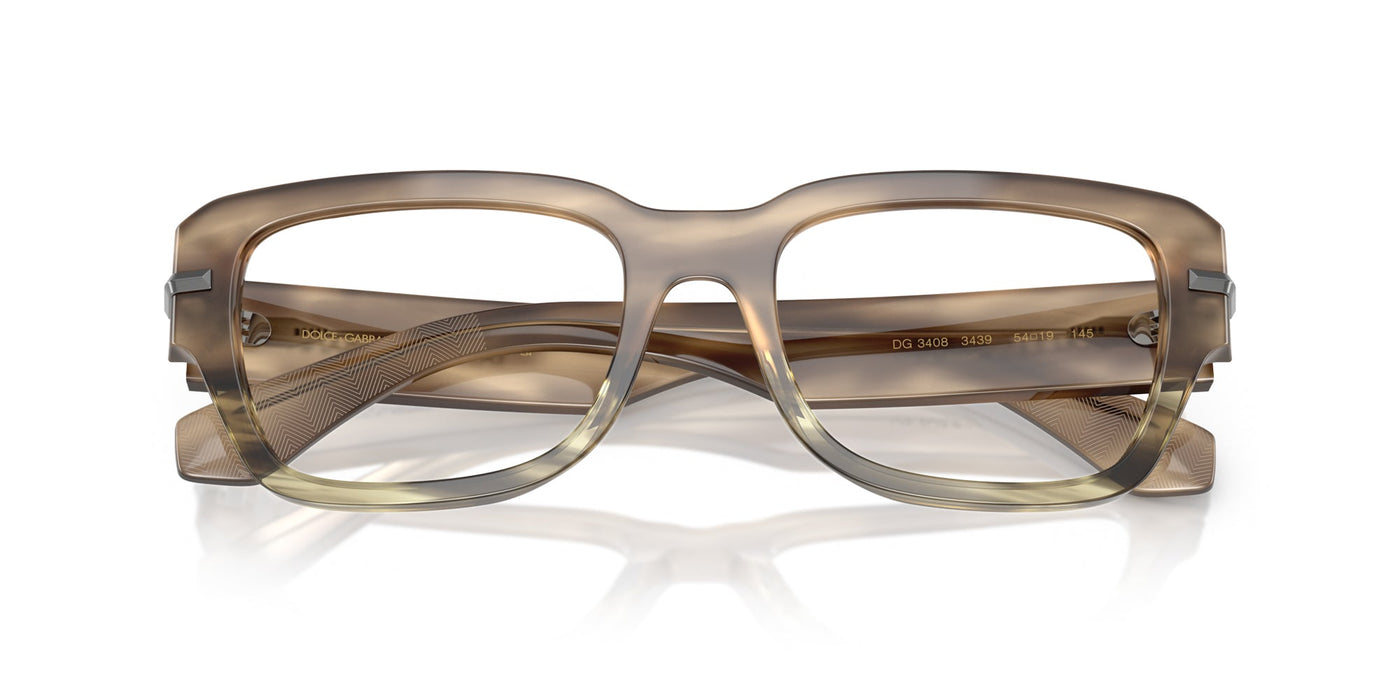 Dolce&Gabbana DG3408 Havana Green #colour_havana-green
