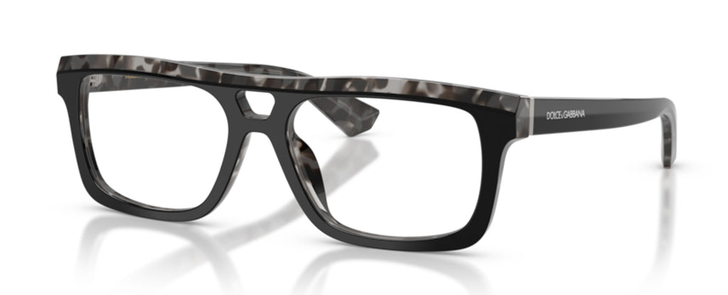 Dolce&Gabbana DG3431 Rectangle Glasses | Fashion Eyewear US