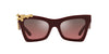Dolce&Gabbana DG4434 Bordeaux/Pink Silver Gradient Mirror #colour_bordeaux-pink-silver-gradient-mirror