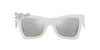 Dolce&Gabbana DG4434 White/Clear Silver Mirror #colour_white-clear-silver-mirror