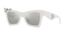 Dolce&Gabbana DG4434 White/Clear Silver Mirror #colour_white-clear-silver-mirror