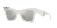 Dolce&Gabbana DG4434 White/Clear Silver Mirror #colour_white-clear-silver-mirror
