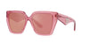 Dolce&Gabbana DG4438 Fleur Pink/Pink Dark Red Mirror #colour_fleur-pink-pink-dark-red-mirror