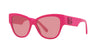 Dolce&Gabbana DG4449 Fuchsia/Pink Internal Silver Mirror #colour_fuchsia-pink-internal-silver-mirror