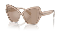 Dolce&Gabbana DG4463 Transparent Camel/Light Brown Flash Gold Mirror #colour_transparent-camel-light-brown-flash-gold-mirror