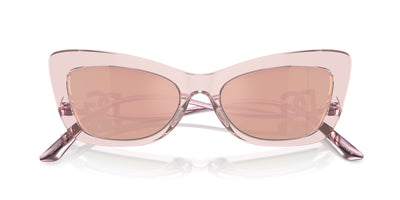 Dolce&Gabbana DG4467B Transparent Rose/Light Brown Pink Mirror #colour_transparent-rose-light-brown-pink-mirror