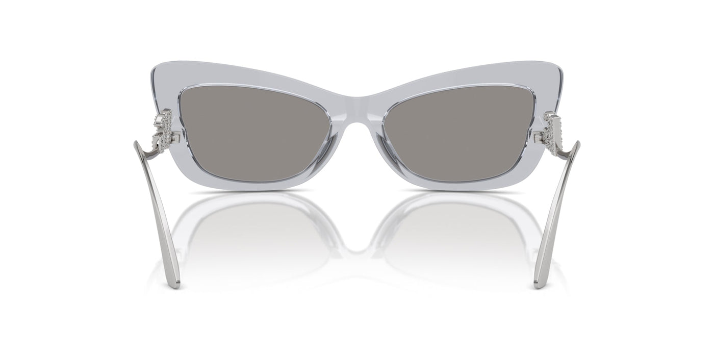 Dolce&Gabbana DG4467B Transparent Grey/Light Grey Silver Mirror #colour_transparent-grey-light-grey-silver-mirror