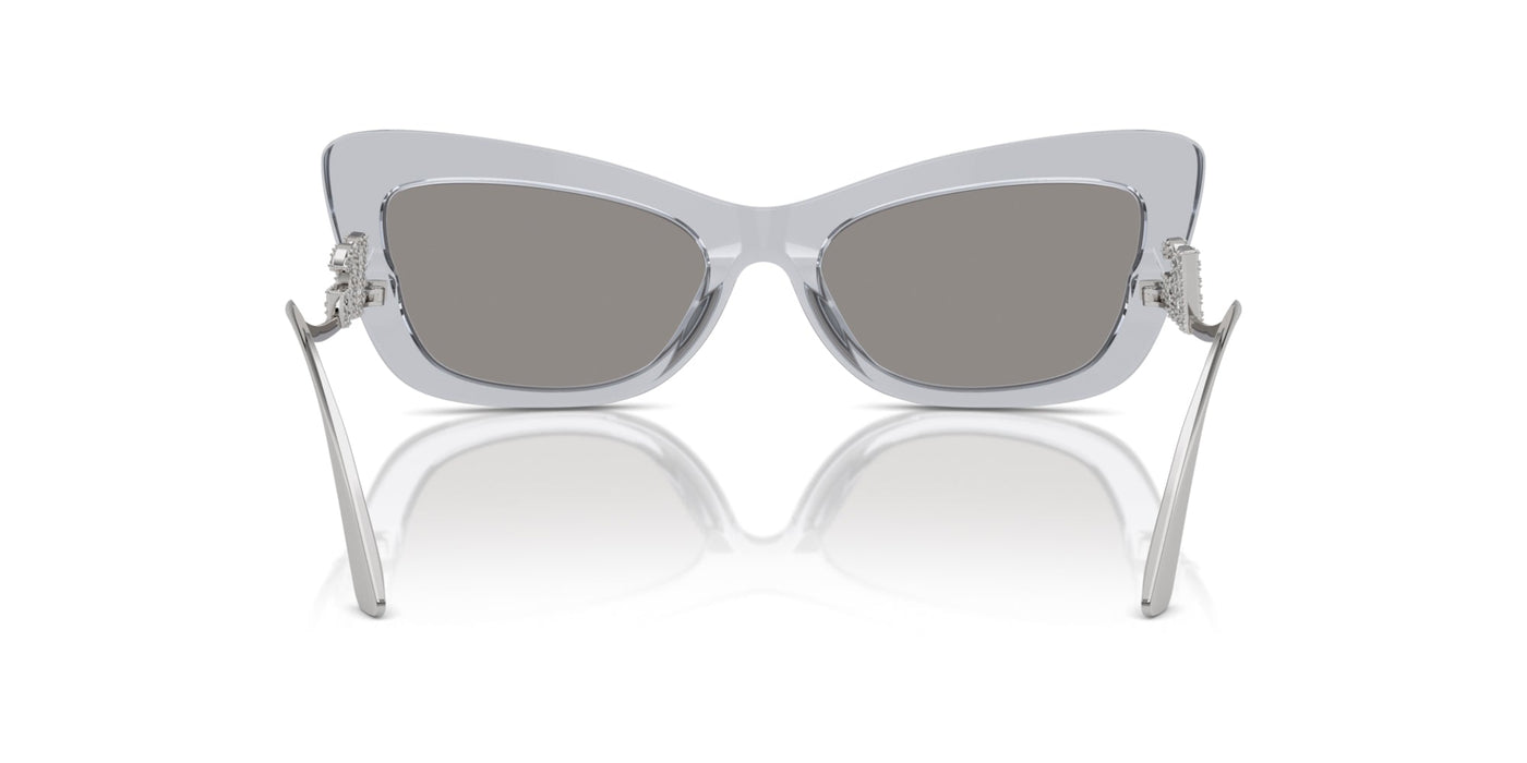 Dolce&Gabbana DG4467B Transparent Grey/Light Grey Silver Mirror #colour_transparent-grey-light-grey-silver-mirror