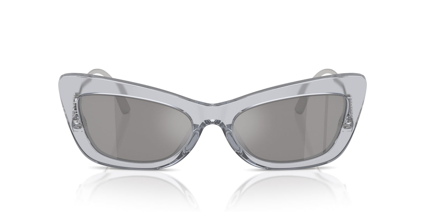 Dolce&Gabbana DG4467B Transparent Grey/Light Grey Silver Mirror #colour_transparent-grey-light-grey-silver-mirror