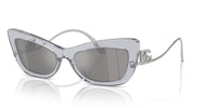 Dolce&Gabbana DG4467B Transparent Grey/Light Grey Silver Mirror #colour_transparent-grey-light-grey-silver-mirror