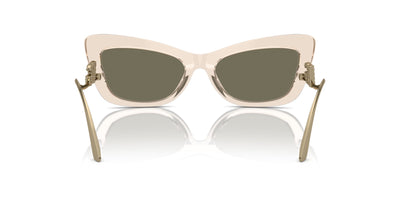 Dolce&Gabbana DG4467B Transparent Camel/Clear Real Yellow Gold Mirror #colour_transparent-camel-clear-real-yellow-gold-mirror