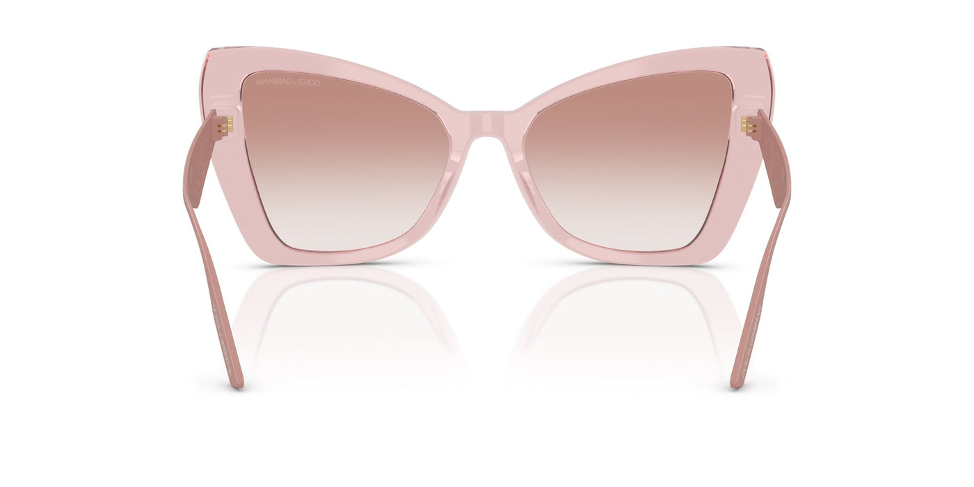 Dolce&Gabbana DG4489 Transparent Powder Pink/Clear Brown Gradient #colour_transparent-powder-pink-clear-brown-gradient