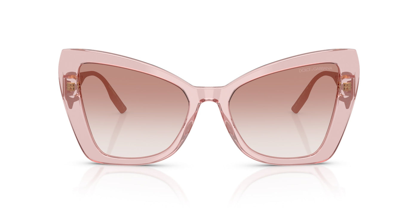 Dolce&Gabbana DG4489 Transparent Powder Pink/Clear Brown Gradient #colour_transparent-powder-pink-clear-brown-gradient