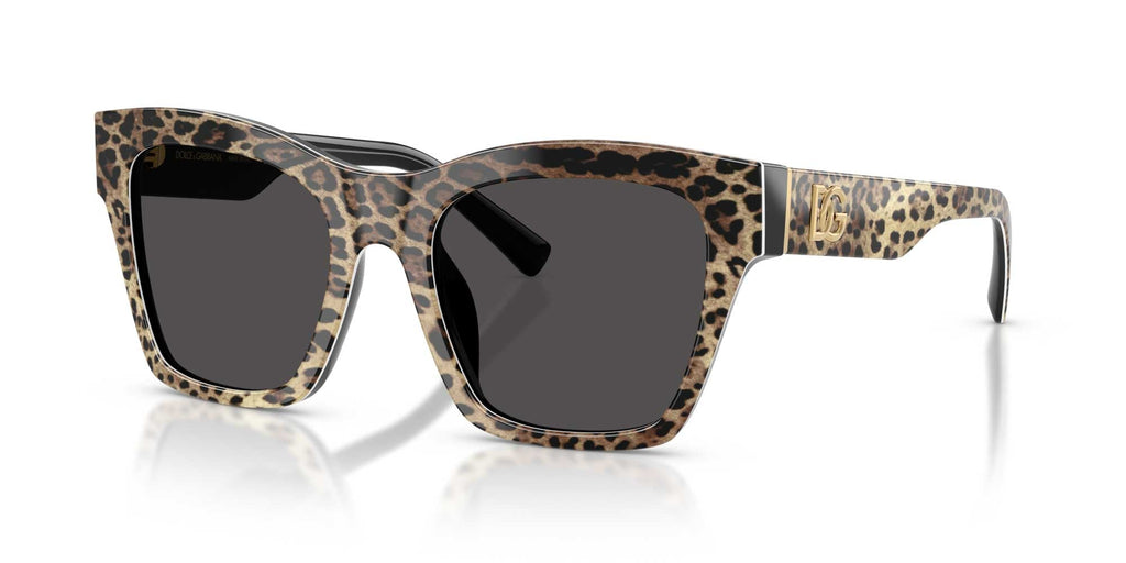 Dolce&Gabbana DG4512 Leo Brown On Black/Dark Grey #colour_leo-brown-on-black-dark-grey