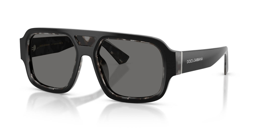 Dolce&Gabbana DG4516 Black On Grey Havana/Grey #colour_black-on-grey-havana-grey
