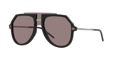 Dolce&Gabbana DG6195 Matte Black/Purple Brown #colour_matte-black-purple-brown