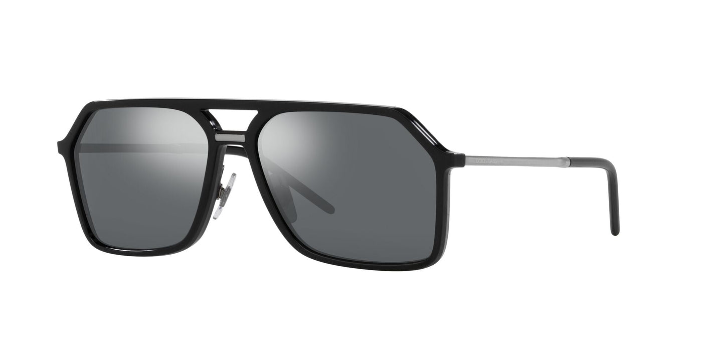 Dolce&Gabbana DG6196 Black/Light Grey Black Mirror #colour_black-light-grey-black-mirror