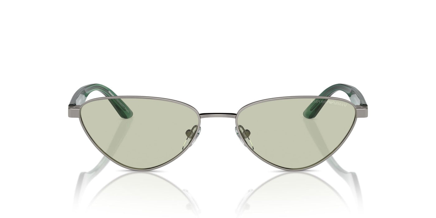 Emporio Armani EA2153 Shiny Gunmetal/Light Green #colour_shiny-gunmetal-light-green