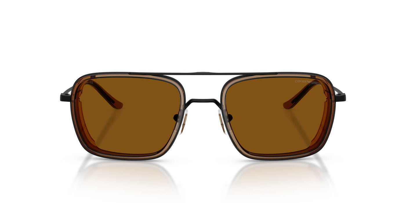 Emporio Armani EA2162 Matte Black/Dark Bronze #colour_matte-black-dark-bronze