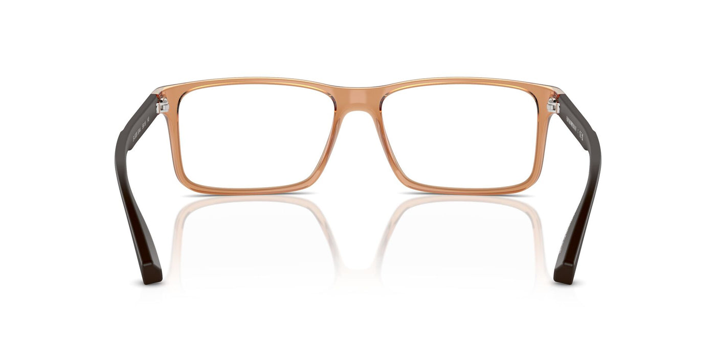 Emporio Armani EA3038 Shiny Transparent Brown #colour_shiny-transparent-brown