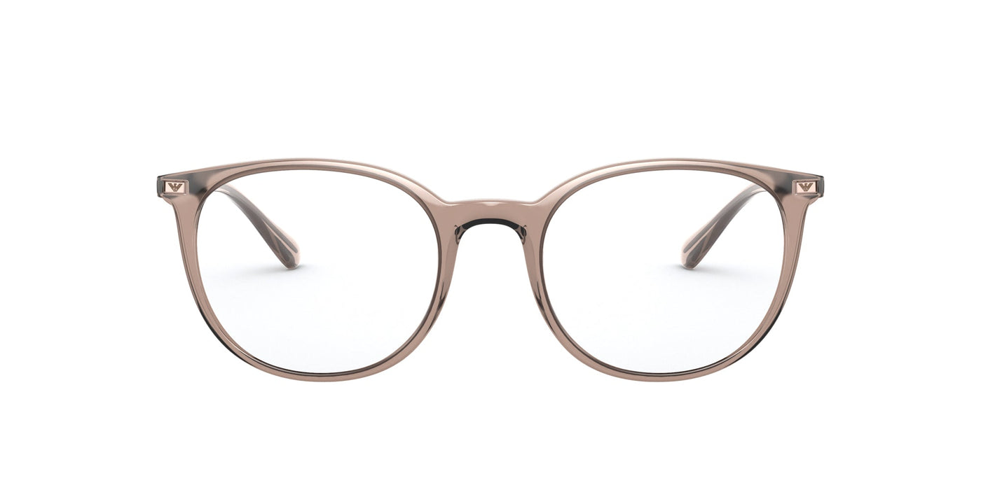 Emporio Armani EA3168 Shiny Transparent Tundra #colour_shiny-transparent-tundra
