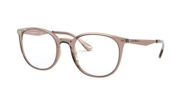 Emporio Armani EA3168 Shiny Transparent Tundra #colour_shiny-transparent-tundra