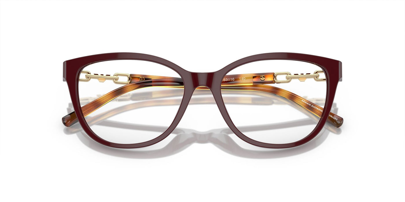 Emporio Armani EA3190 Shiny Bordeaux-Havana #colour_shiny-bordeaux-havana