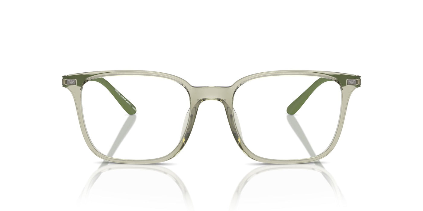 Emporio Armani EA3242U Shiny Transparent Green #colour_shiny-transparent-green
