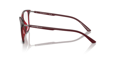 Emporio Armani EA3242U Shiny Transparent Bordeaux #colour_shiny-transparent-bordeaux