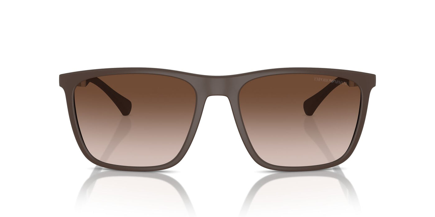 Emporio Armani EA4150 Matte Brown/Brown Gradient #colour_matte-brown-brown-gradient