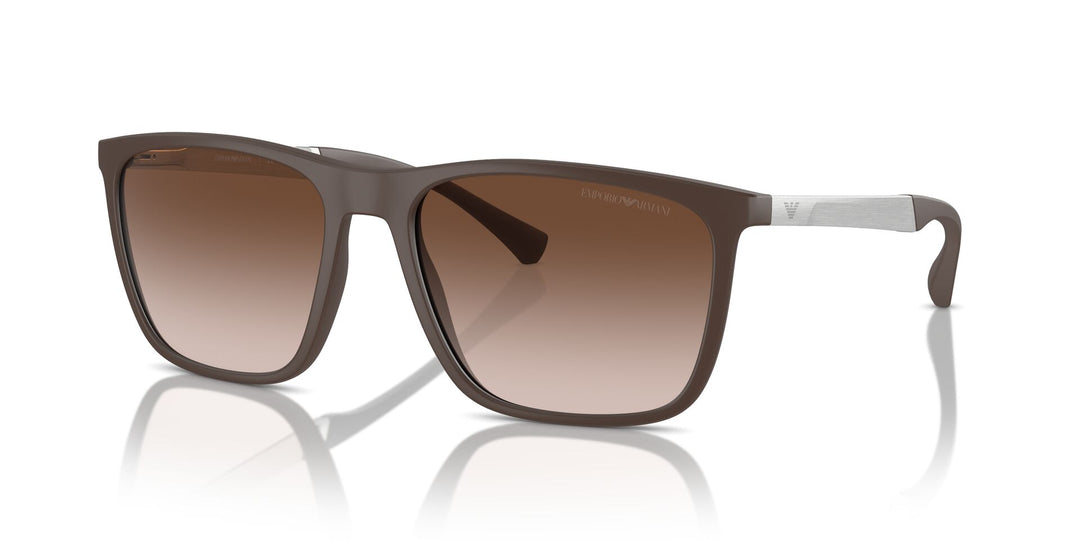 Emporio Armani EA4150 Rectangle Sunglasses | Fashion Eyewear US