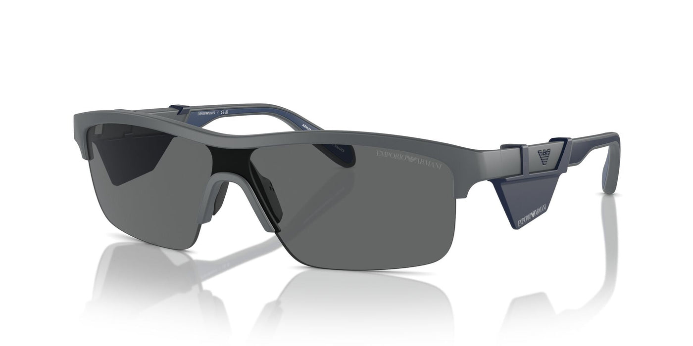 Emporio Armani EA4218 Matte Dark Grey/Dark Grey #colour_matte-dark-grey-dark-grey