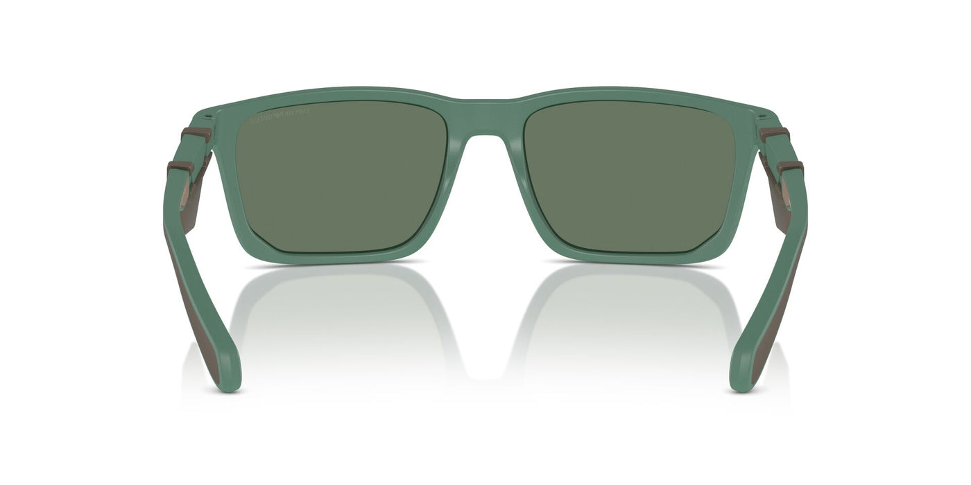 Emporio Armani EA4219 Matte Alpine Green/Dark Green #colour_matte-alpine-green-dark-green