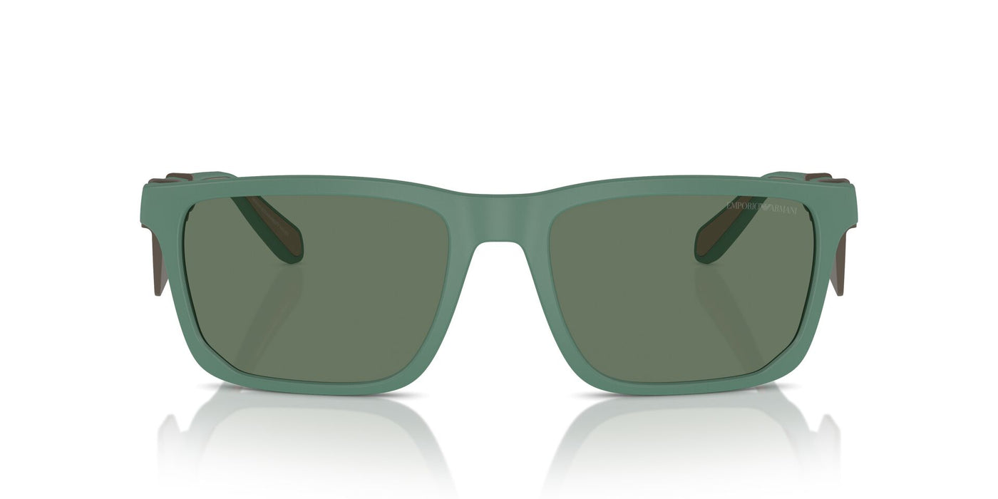 Emporio Armani EA4219 Matte Alpine Green/Dark Green #colour_matte-alpine-green-dark-green