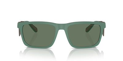 Emporio Armani EA4219 Matte Alpine Green/Dark Green #colour_matte-alpine-green-dark-green