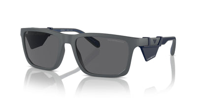 Emporio Armani EA4219 Matte Dark Grey/Grey Polarised #colour_matte-dark-grey-grey-polarised