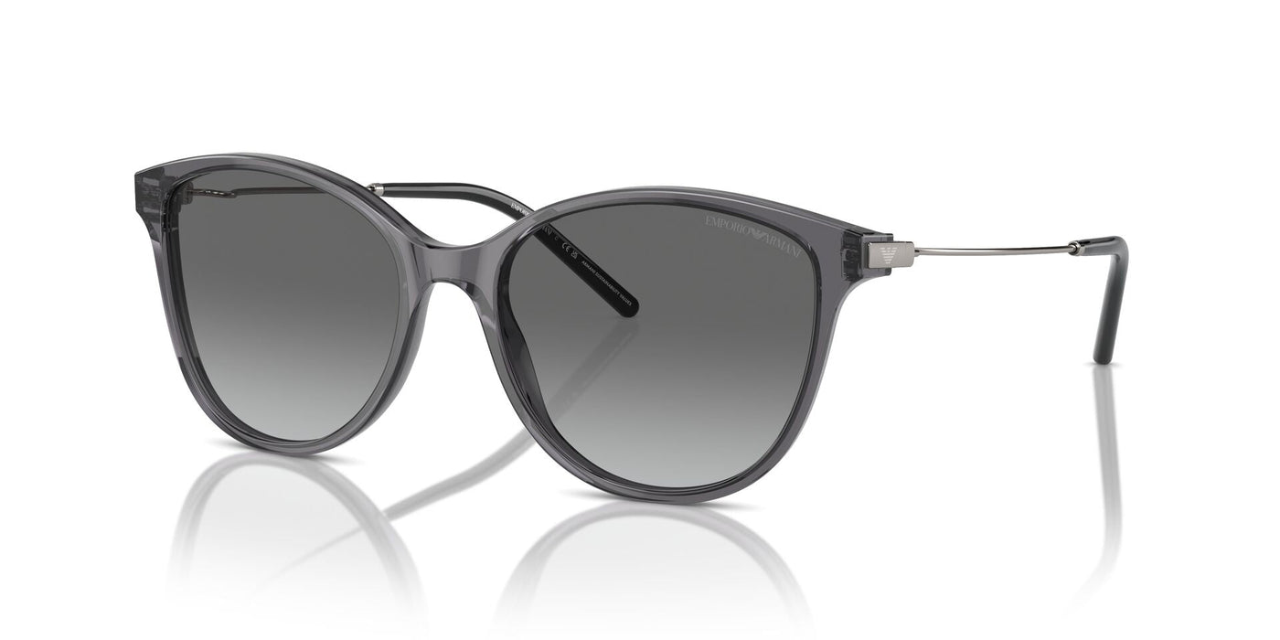 Emporio Armani EA4220 Shiny Transparent Black/Grey Gradient #colour_shiny-transparent-black-grey-gradient