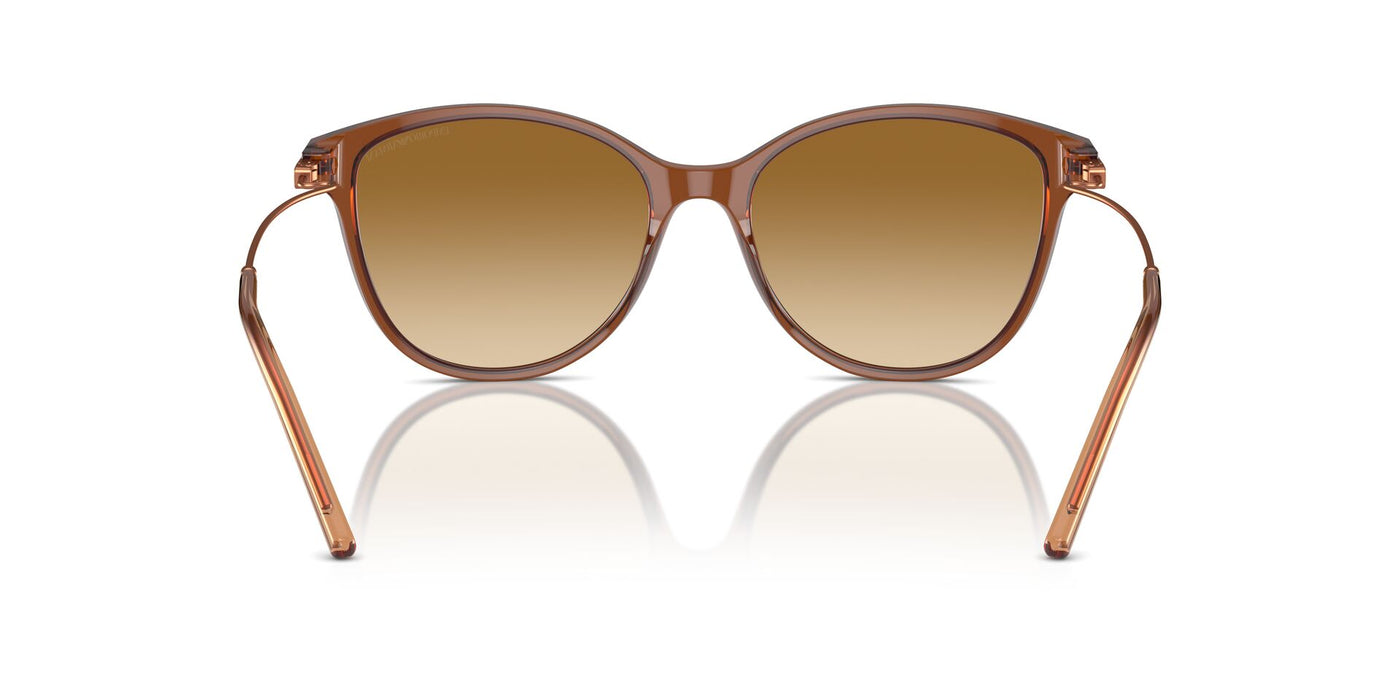 Emporio Armani EA4220 Shiny Transparent Light Brown/Yellow Light Brown Gradient #colour_shiny-transparent-light-brown-yellow-light-brown-gradient