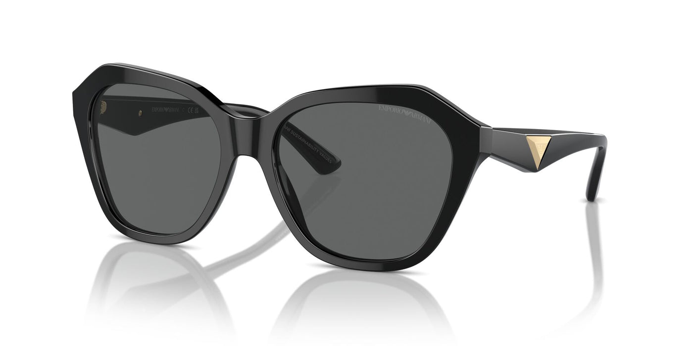 Emporio Armani EA4221 Shiny Black/Dark Grey #colour_shiny-black-dark-grey