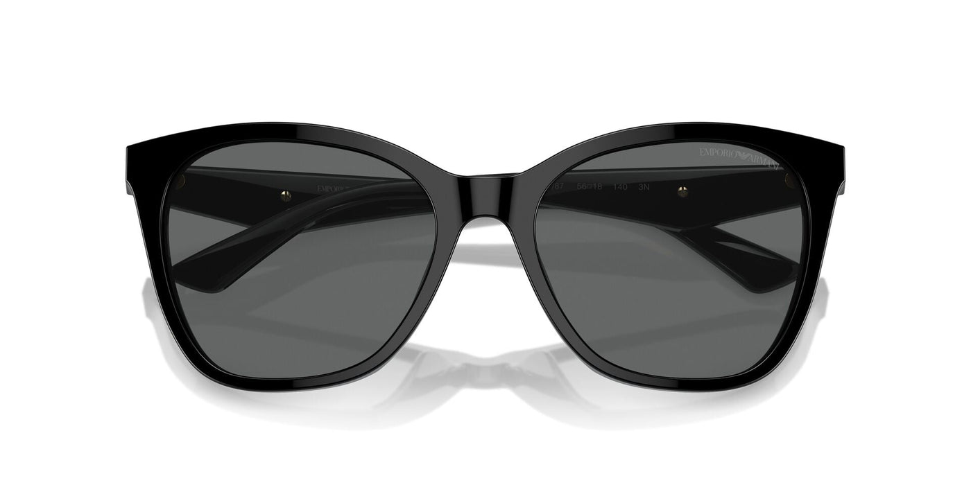 Emporio Armani EA4222U Shiny Black/Dark Grey #colour_shiny-black-dark-grey